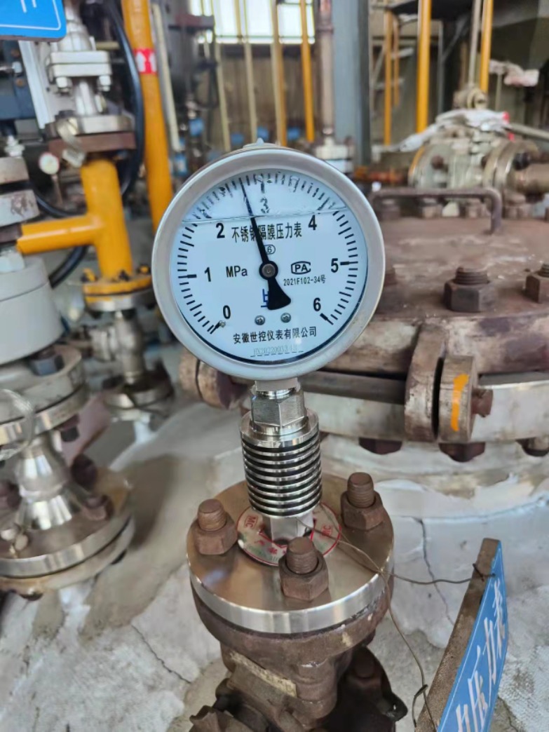 不銹鋼隔膜壓力表的結(jié)構(gòu)原理與特點